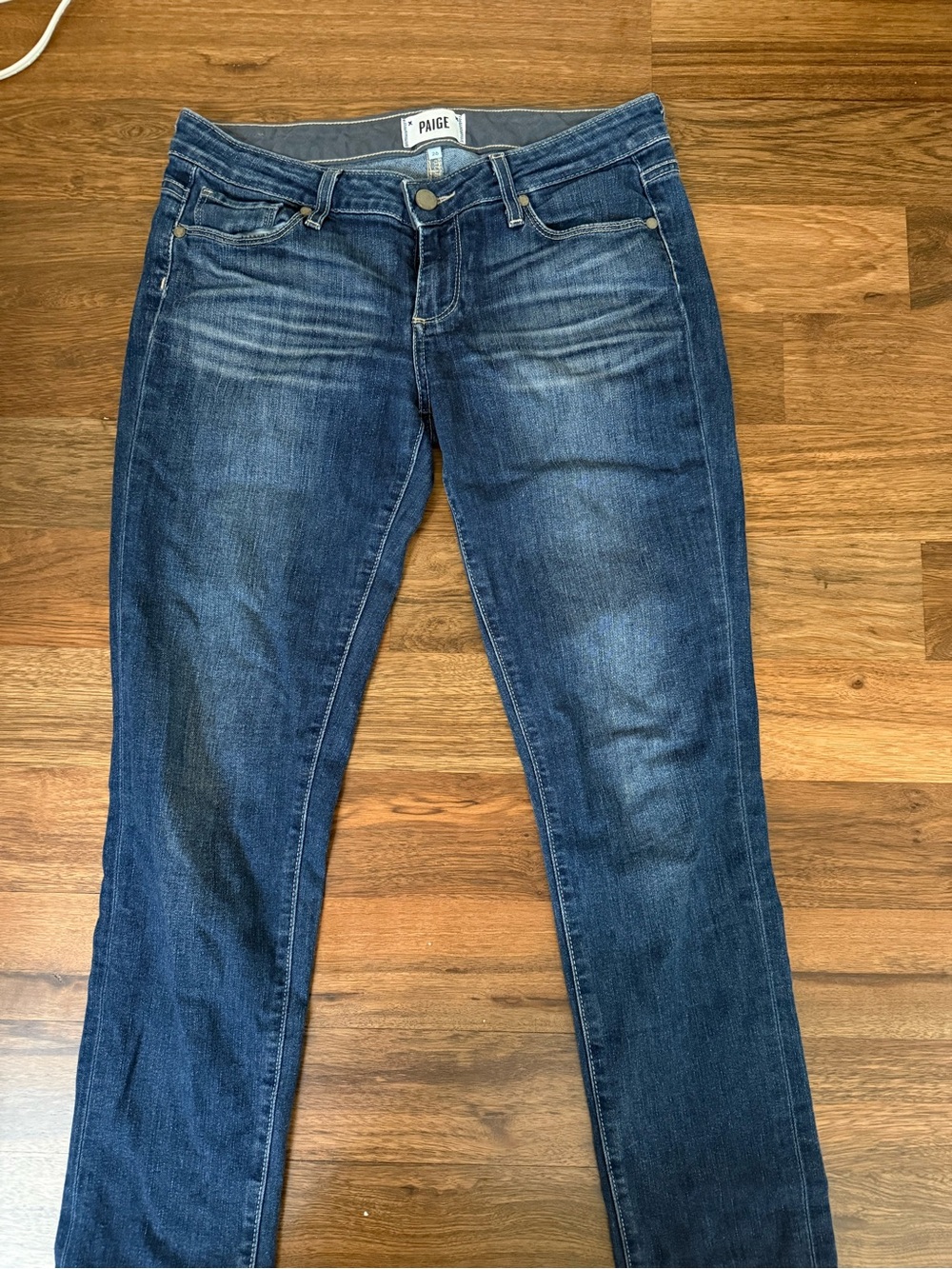 PAIGE Indigo Blue Skinny Jeans
